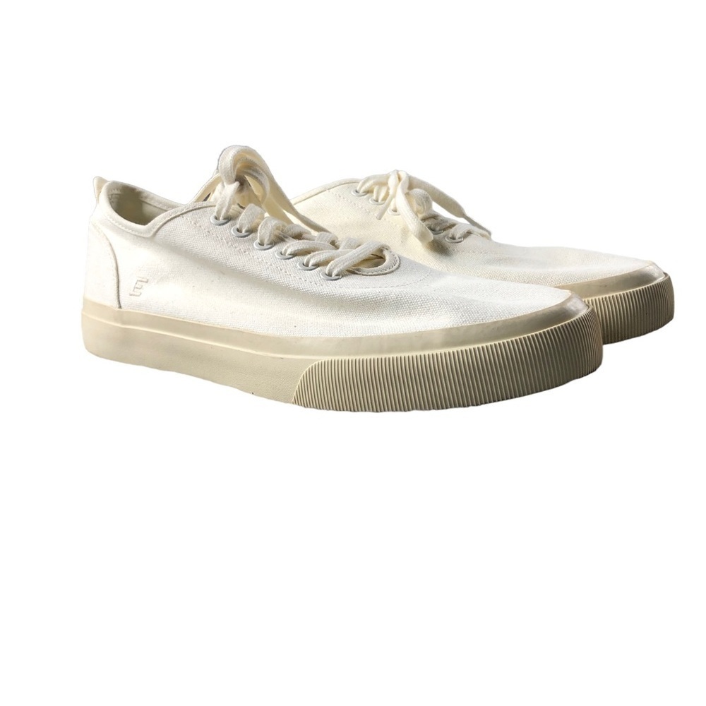 Everlane Forever Sneaker, Off White, Lace Up, Mens 8.5, Womens 10.5, Classic